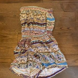 cute printed romper!